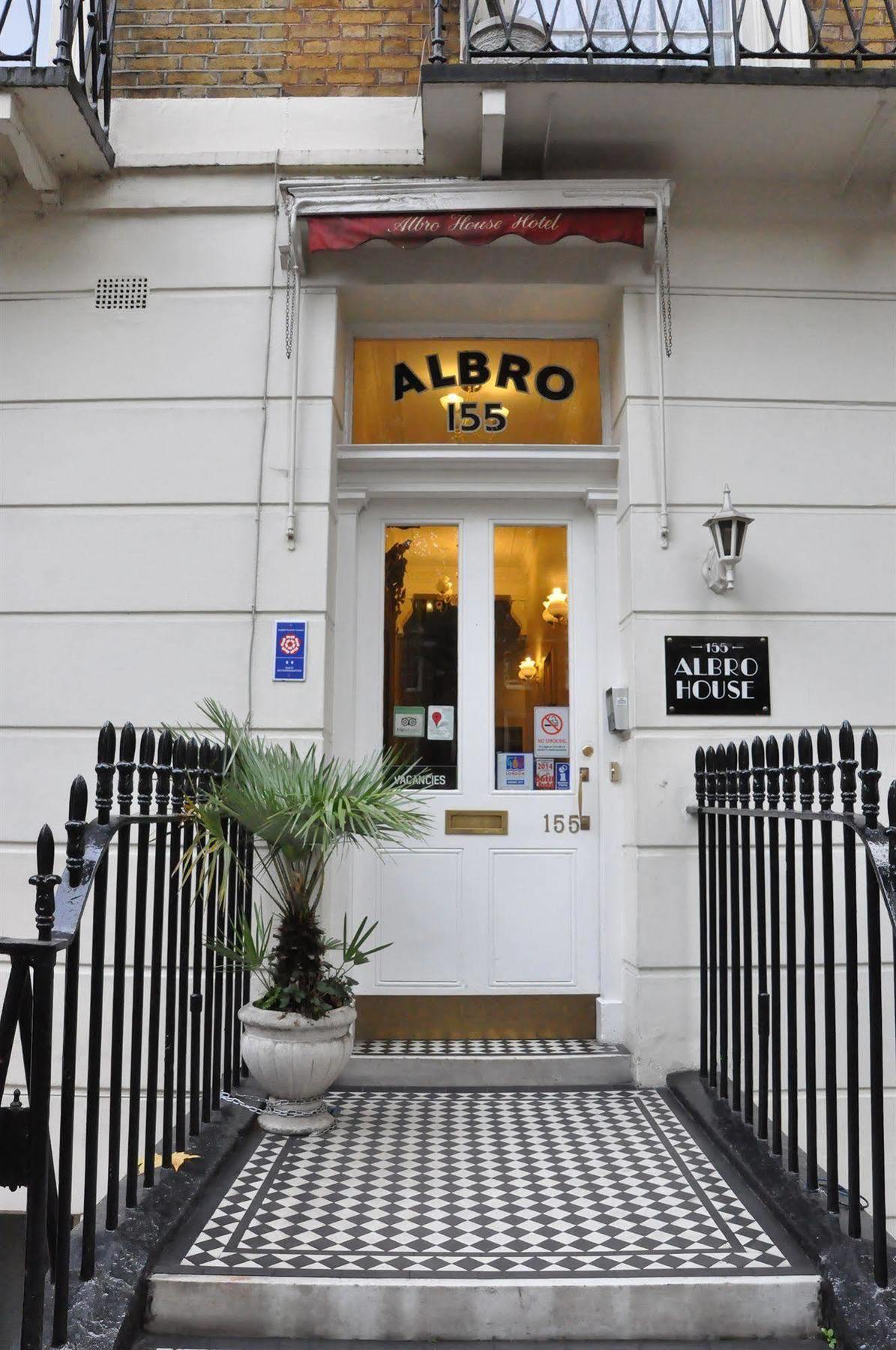 Albro House Hotel Londen Buitenkant foto